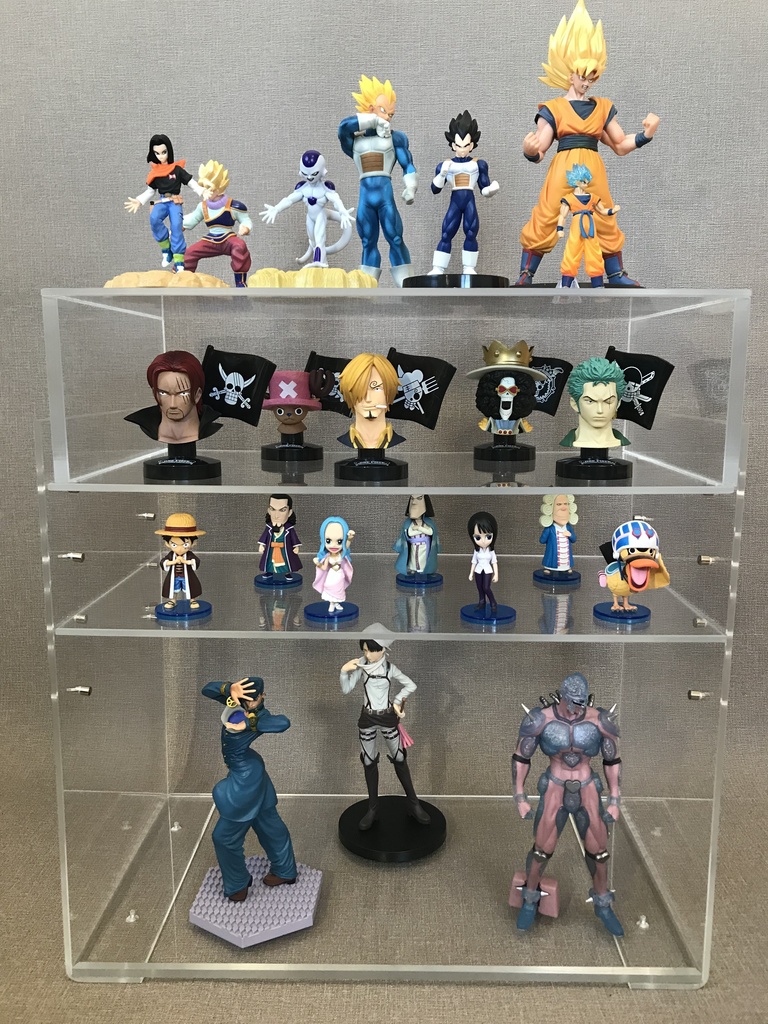 アクリル・コレクションラック