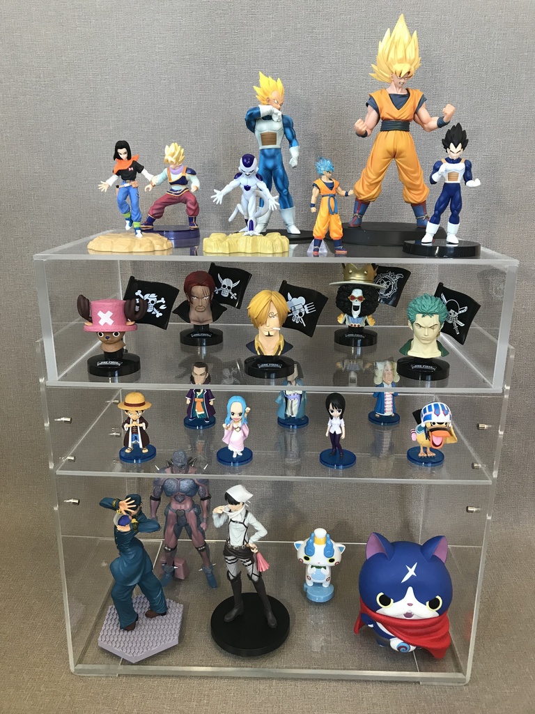 アクリル・コレクションラック