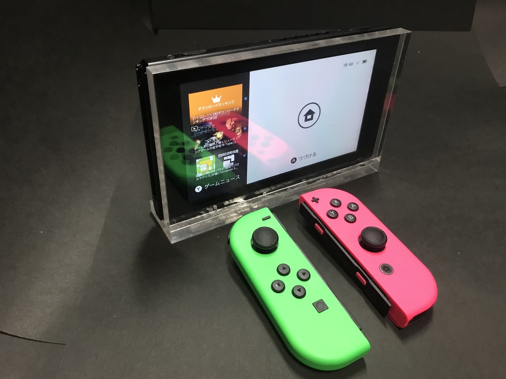 switch用アクリルテーブル