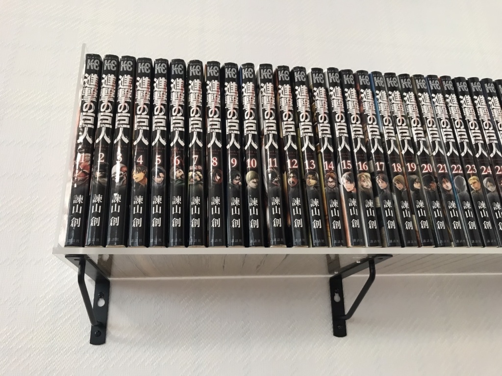 アクリル・コミックシェルフ