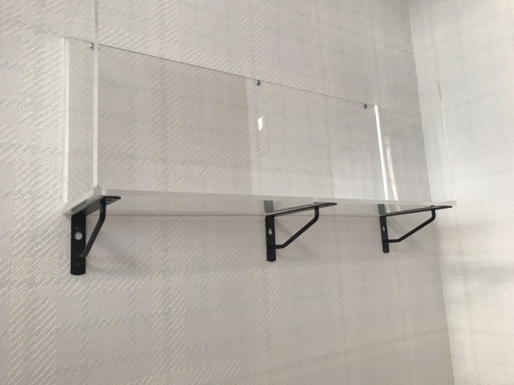 アクリル・コミックシェルフ