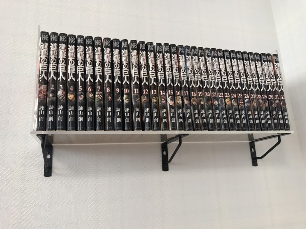 アクリル・コミックシェルフ