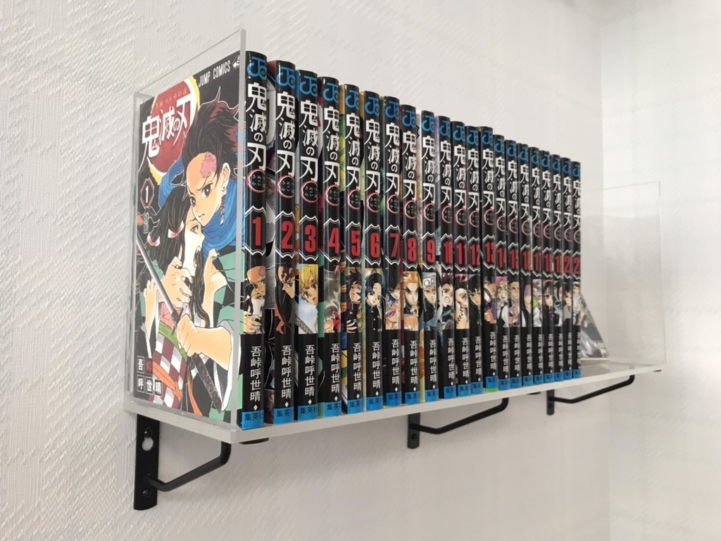 アクリル・コミックシェルフ