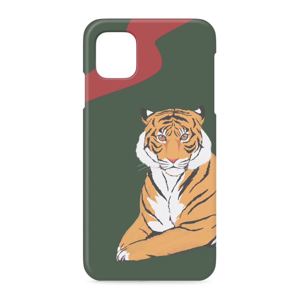 スマホケース/iPhone/tiger