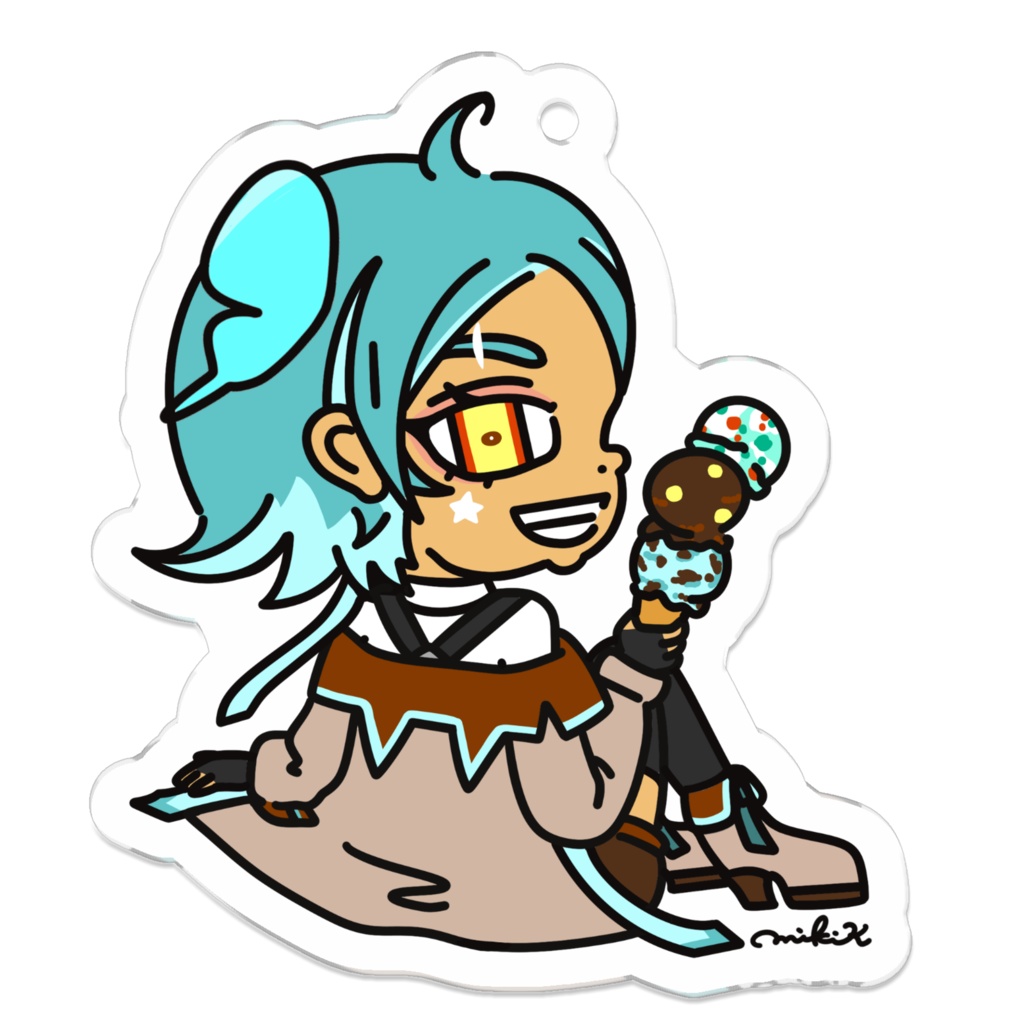 ちびアクリルキーホルダーby美樹一葉様