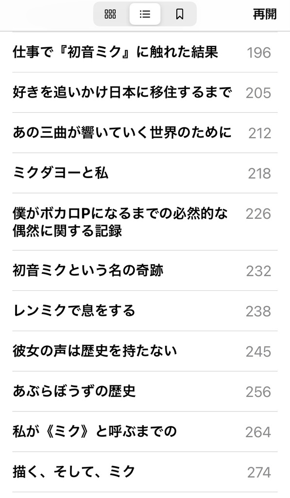 【値下げ】「ボーカロイドと私」電子書籍版