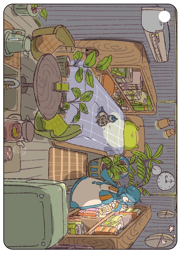 かまだ、にゃん、5種のアクリルキーホルダー