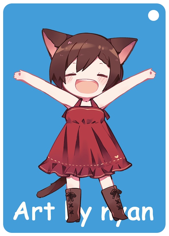 かまだ、にゃん、5種のアクリルキーホルダー