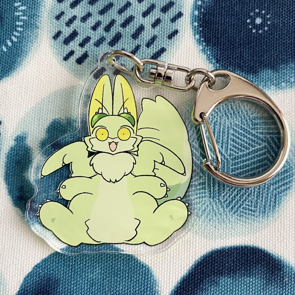 ばぐびー|アクリルキーホルダー