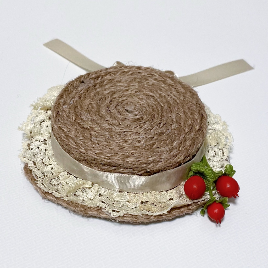 ‪୨୧‬white Lolita hat‪୨୧‬