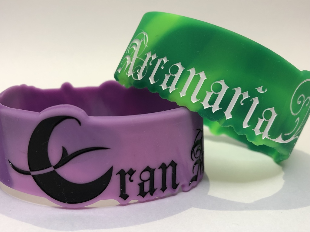 マーブルラバーバンド(パープル・グリーン)