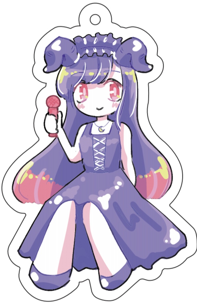 535デザインアクリルキーホルダー