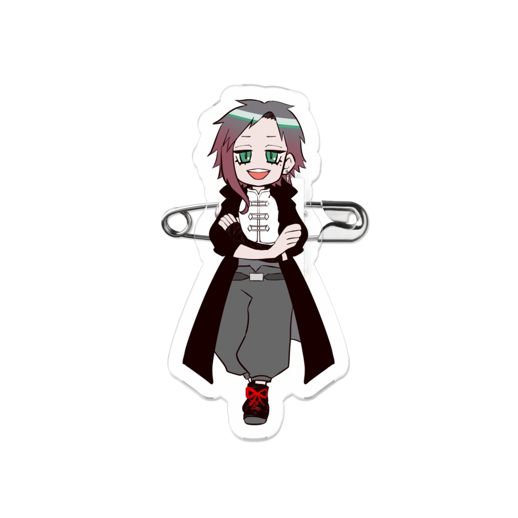 カートゥーン調SDアクリルバッジ