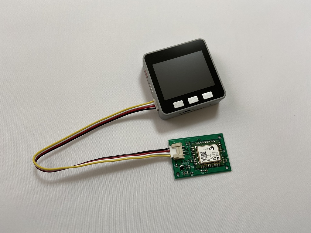 EnOcean送受信ユニット for M5Stack(ホイップアンテナ同梱)