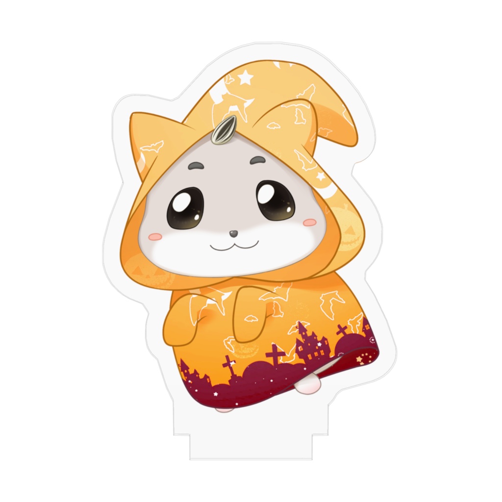 もちはむACフィギュア ハロウィンオレンジ