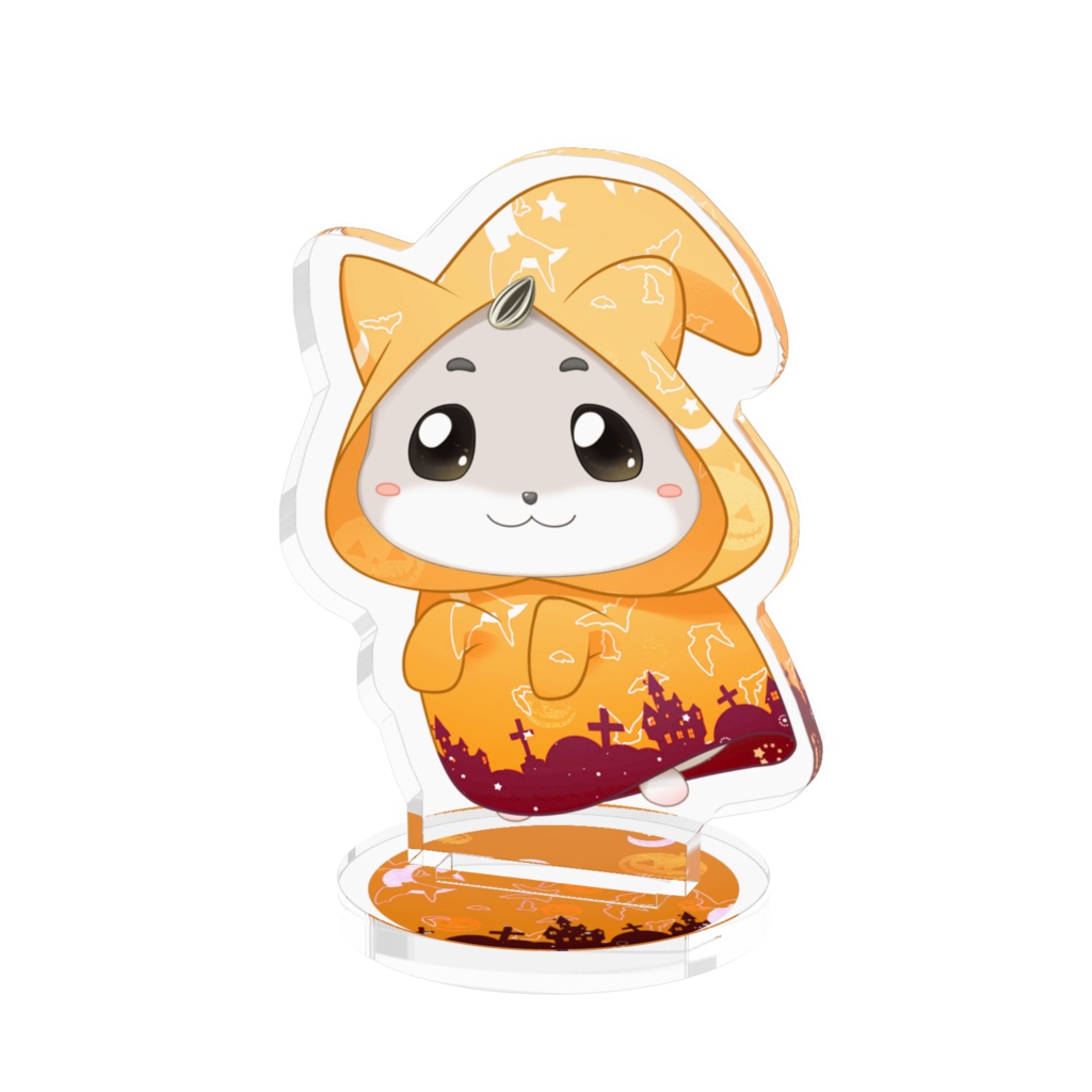 もちはむACフィギュア ハロウィンオレンジ
