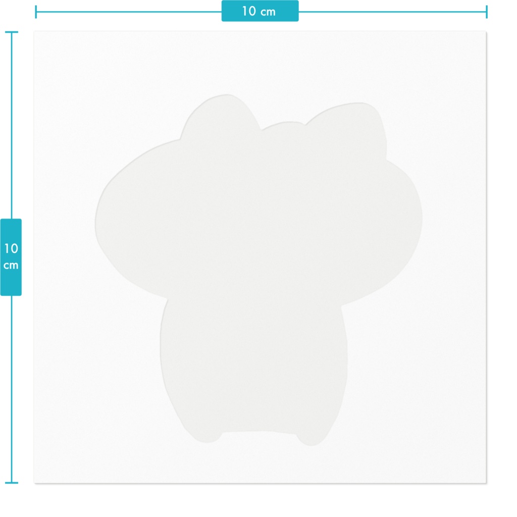 ミニもちはむステッカー