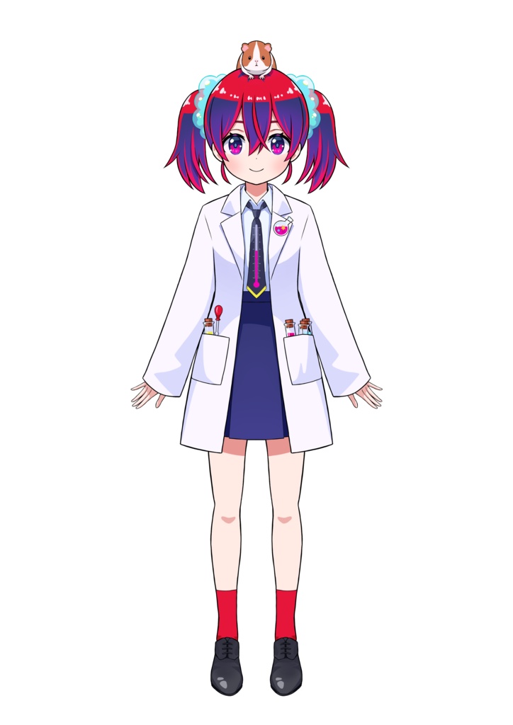 FaceRig/VTubeStudio対応 実験ちゃん