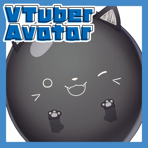 VTubeStudio対応黒猫風船