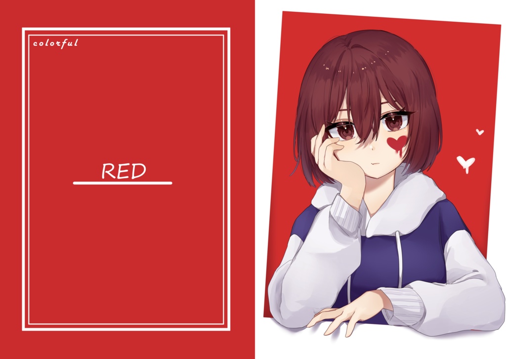 【COMITIA142】colorful 特典ポストカード付