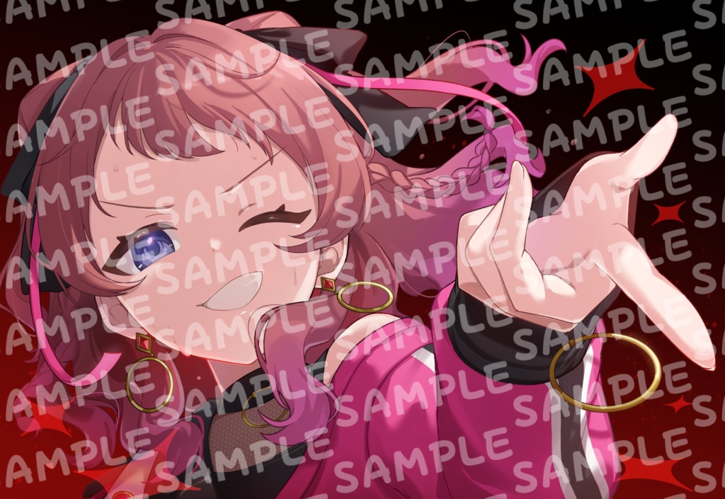 【C107】キラキラポストカード