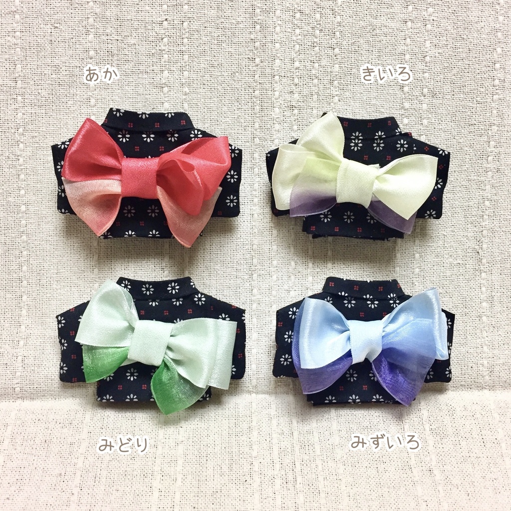 ゆかた(黒×赤模様)