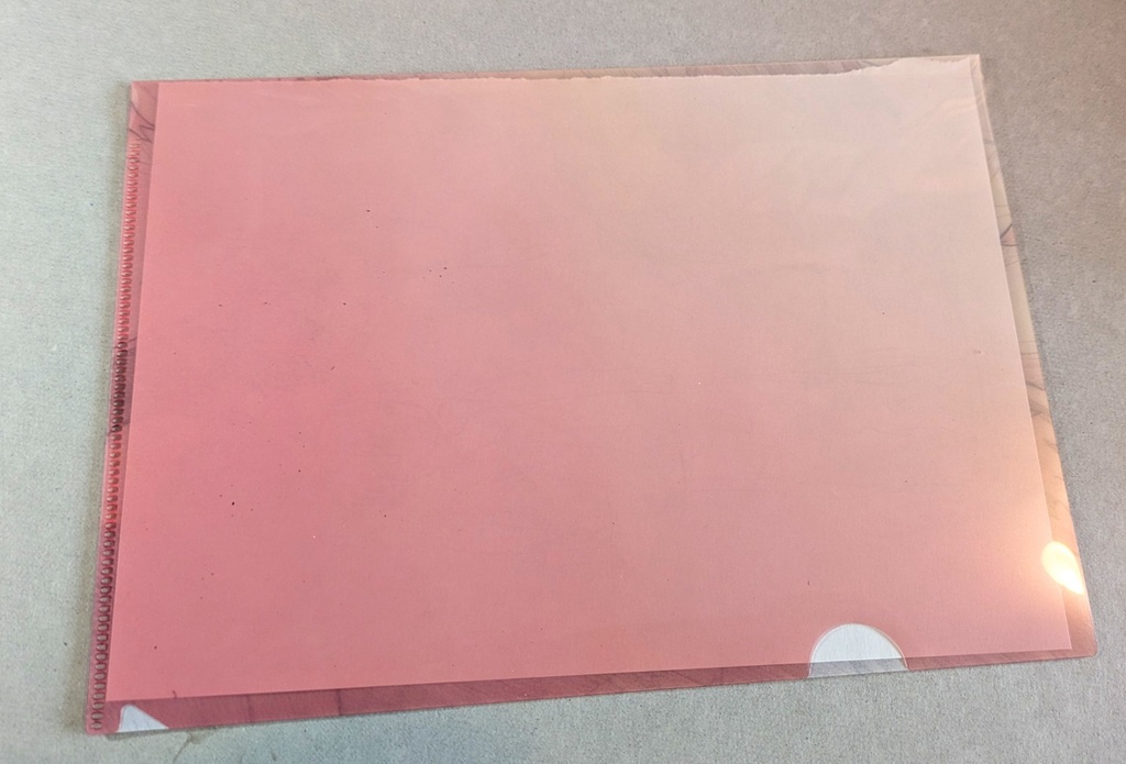 「花に触れる」クリアファイル