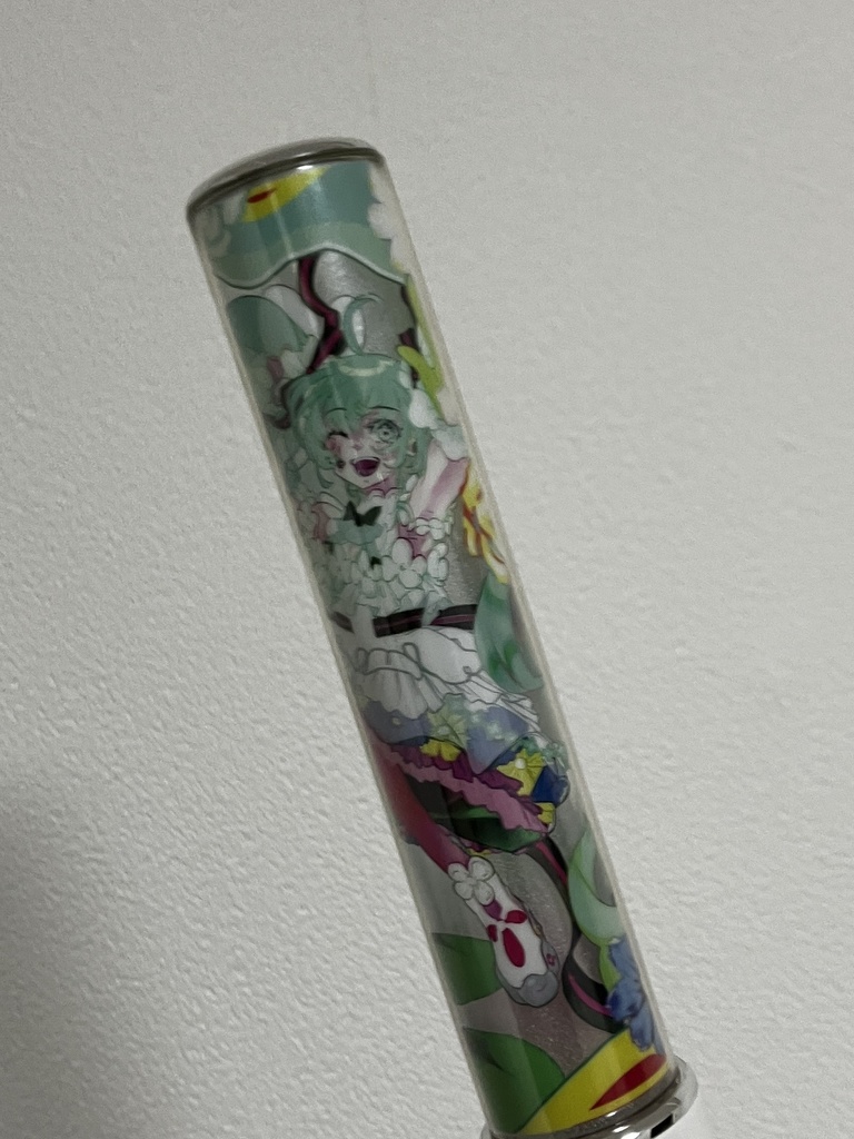 Blooming 初音ミクさんミニクリアポスター2種セット(ペンライトフィルムにも)