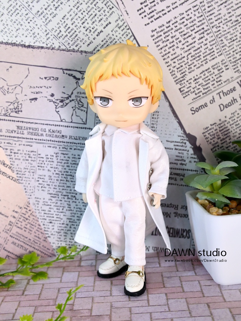 オビツ11 服 レザーコート