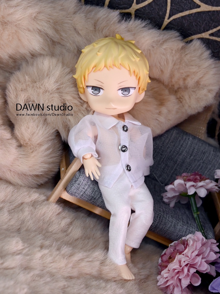 オビツ11 服 ドルマンスリーブ シフォンシャツ