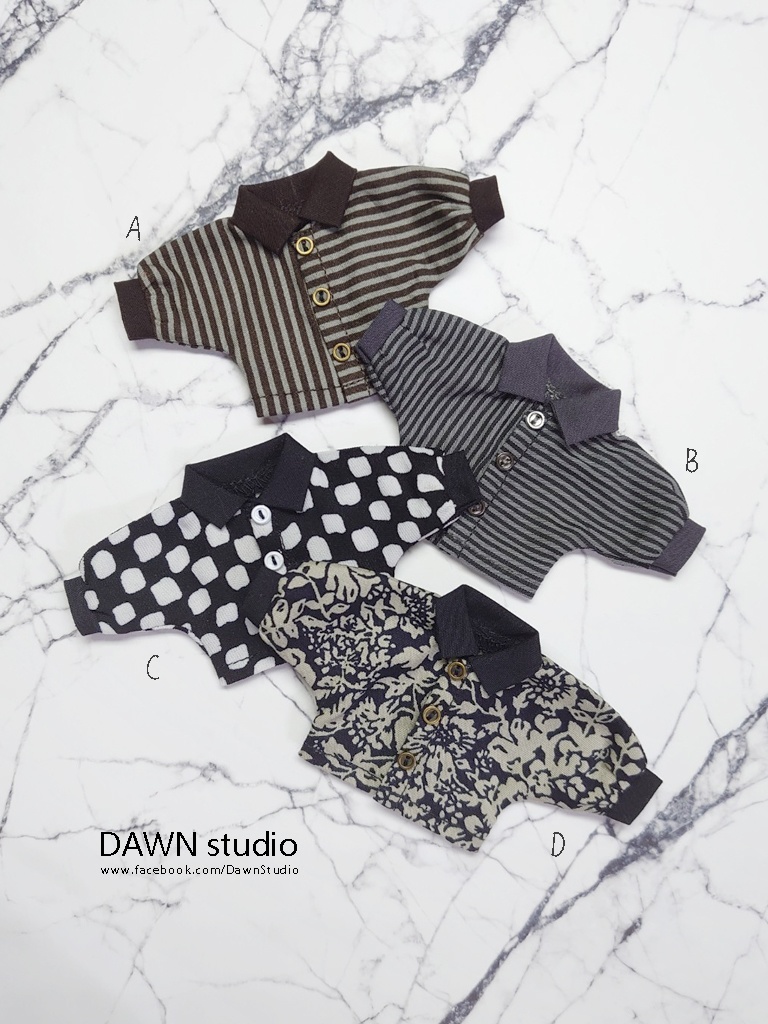 オビツ11 服 ドルマンスリーブシャツ