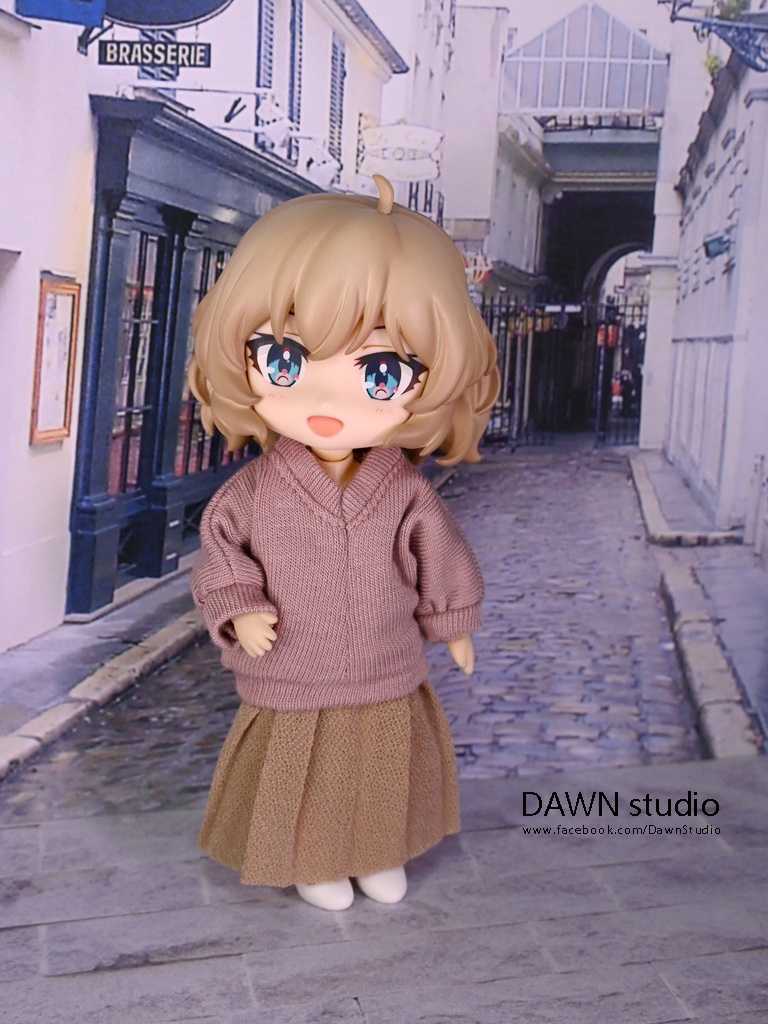 オビツ11 服 プリーツロングスカート