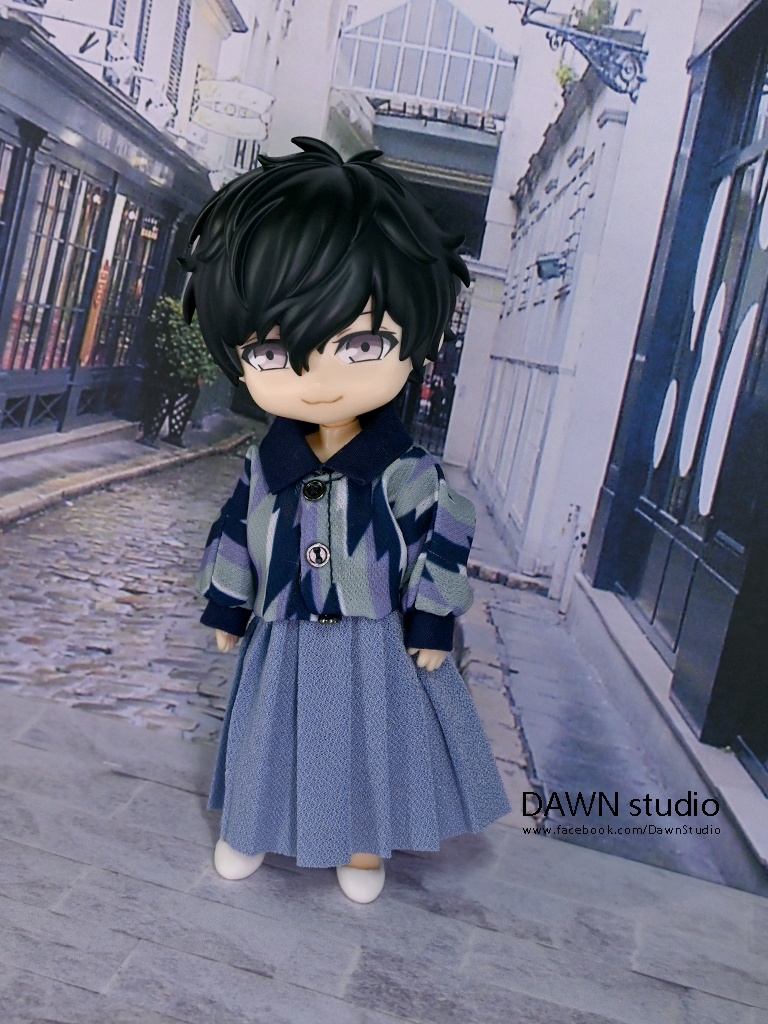 オビツ11 服 プリーツロングスカート