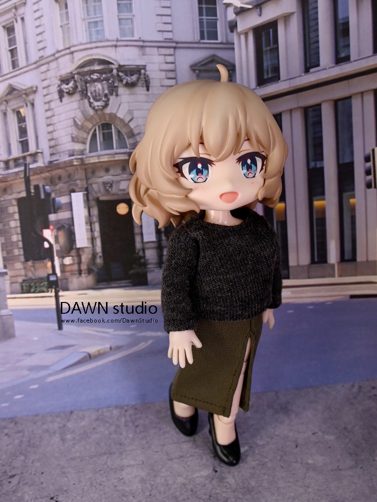 オビツ11 服 ニットナロースカート