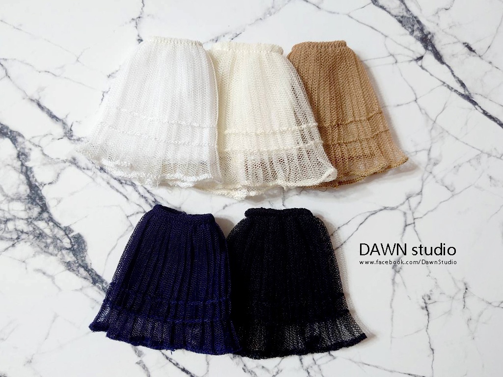 オビツ11 服 チュールスロングスカート