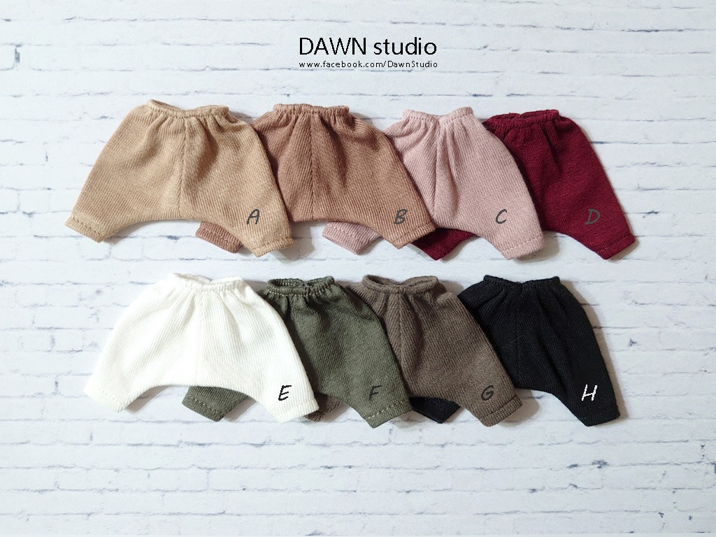 オビツ11 服 ハーレムパンツ