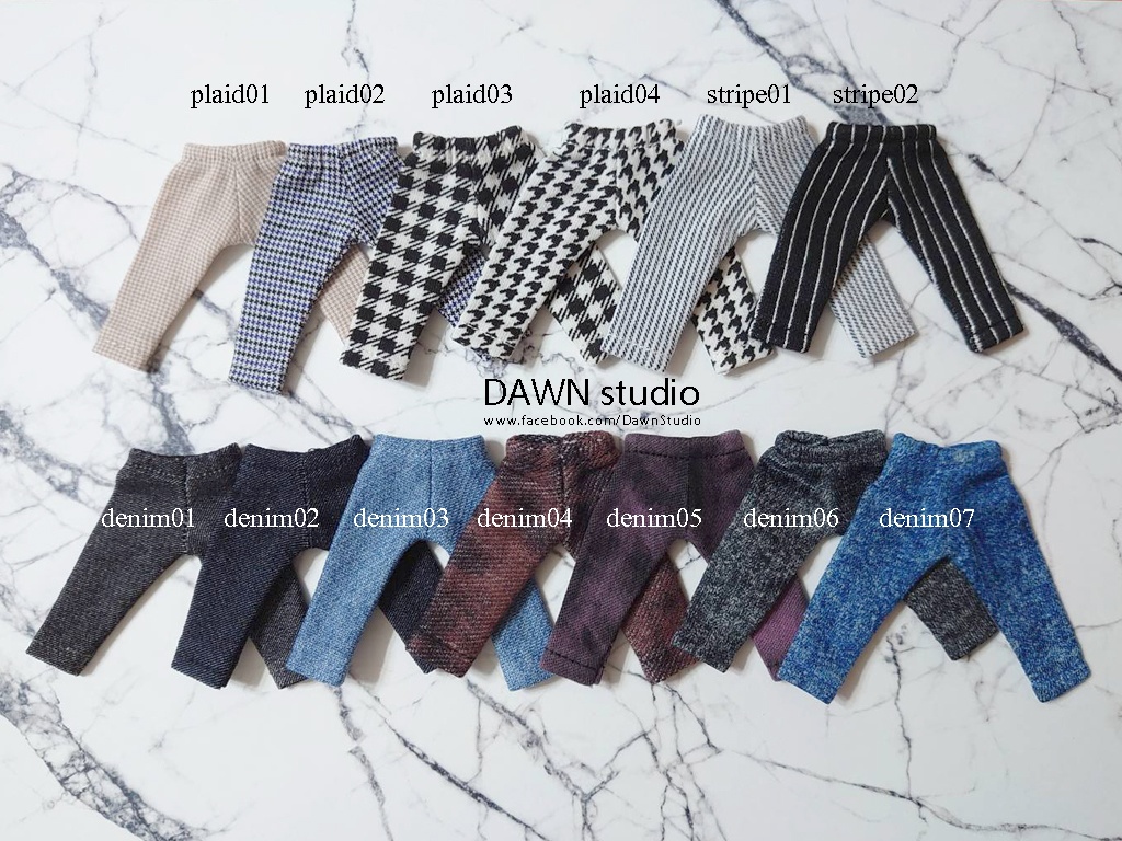 オビツ11 服 ストレートパンツ