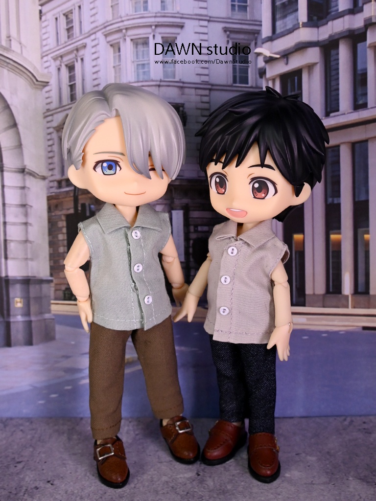 オビツ11 服 無地ノースリーブシャツ