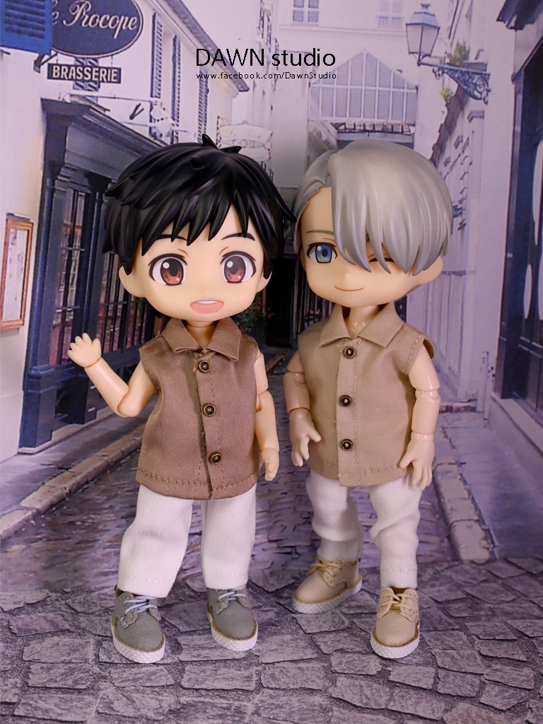 オビツ11 服 無地ノースリーブシャツ