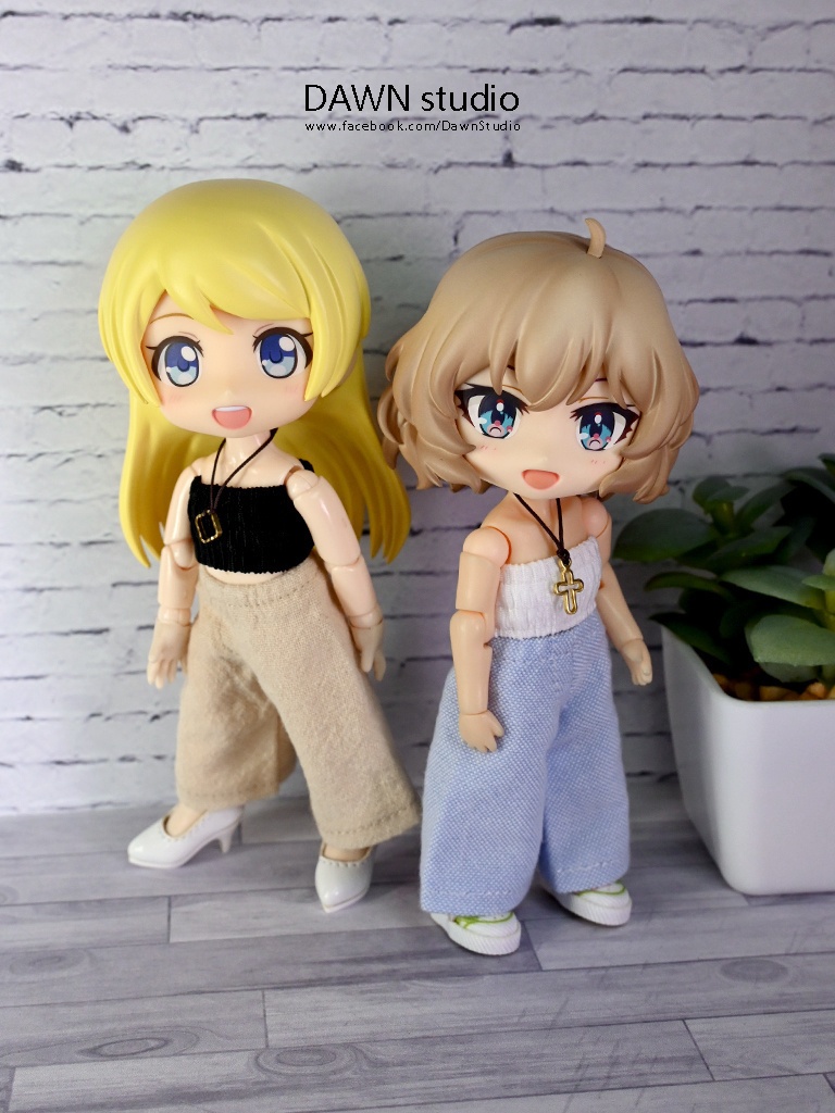 オビツ11 服 ランダムプリーツベアトップ