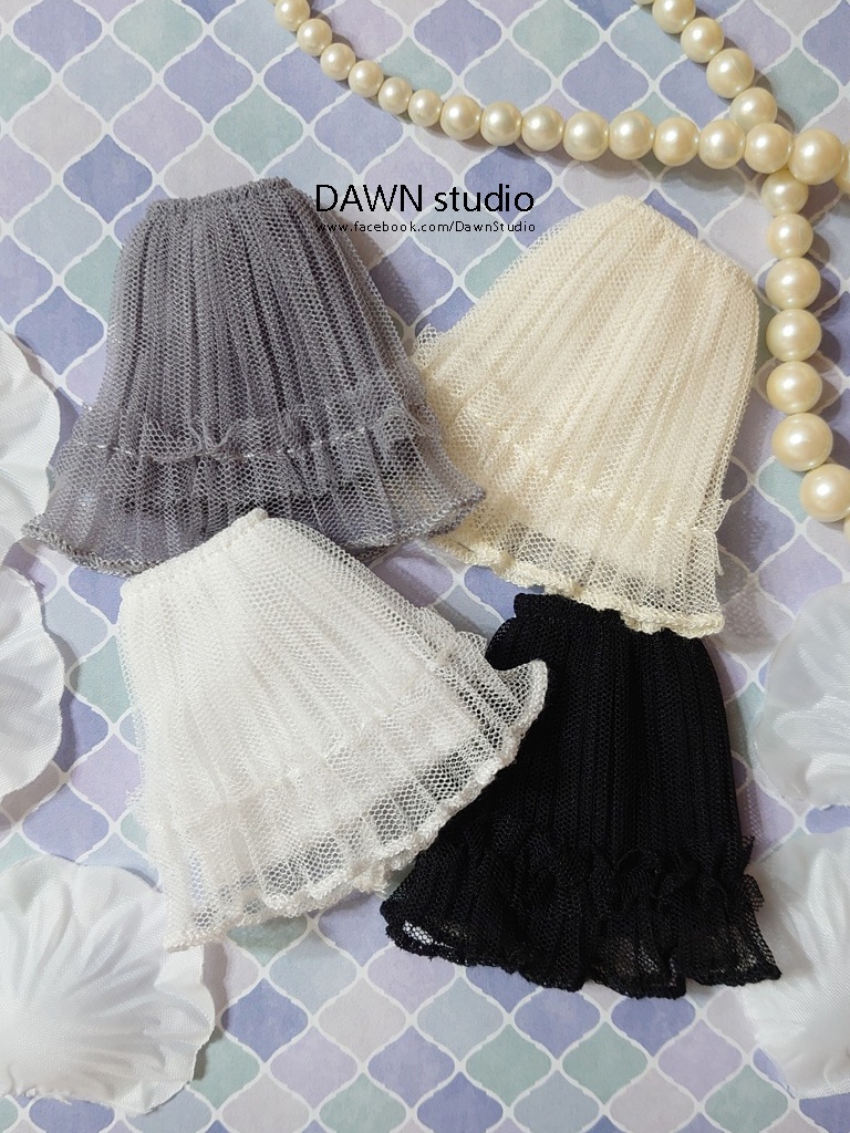 オビツ11 服 フリルチュールスロングスカート