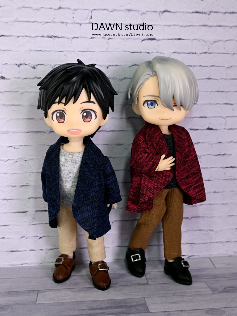 オビツ11 服 ウェーブニットカーディガン