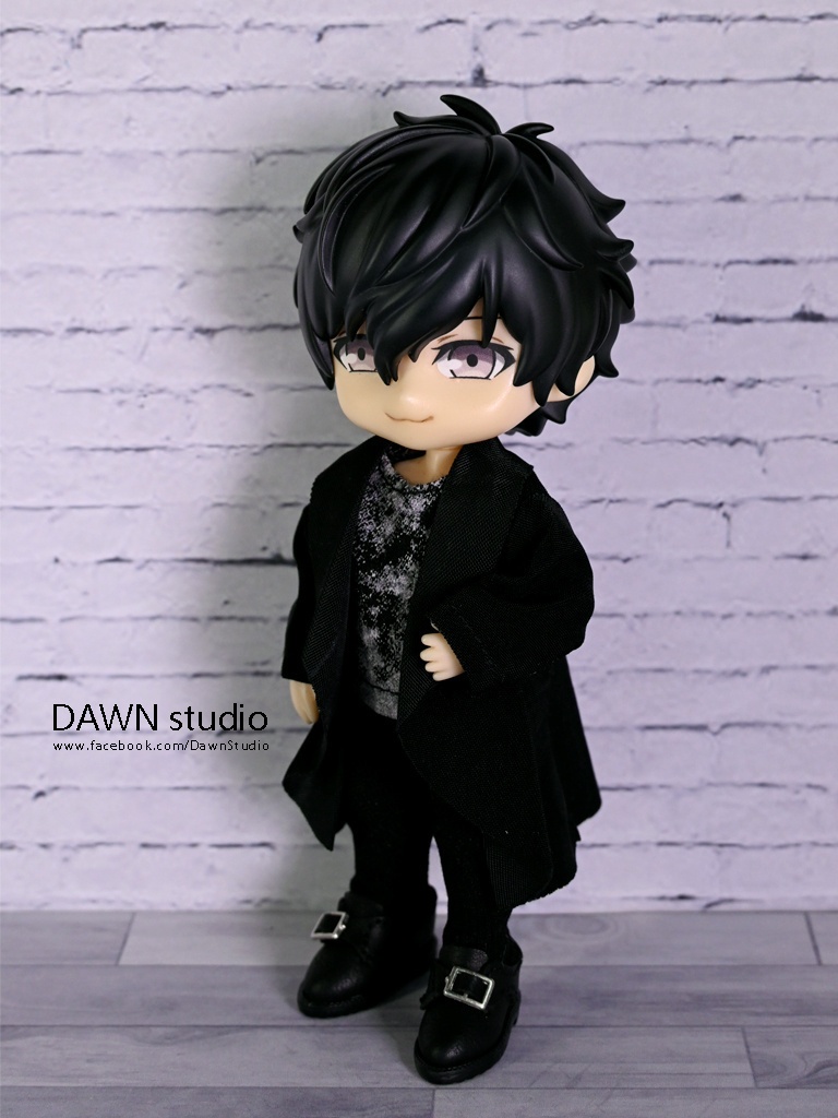 オビツ11 服 ウェーブニットカーディガン