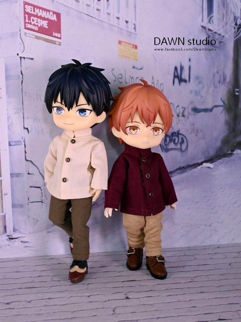 オビツ11 服 スタンドカラーシャツ