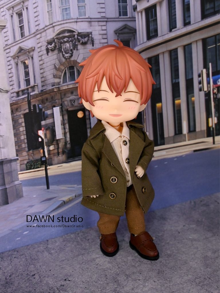 オビツ11 服 ショートトレンチコート