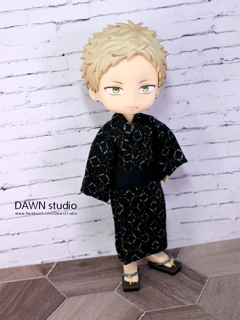 オビツ11 服 男子用着物