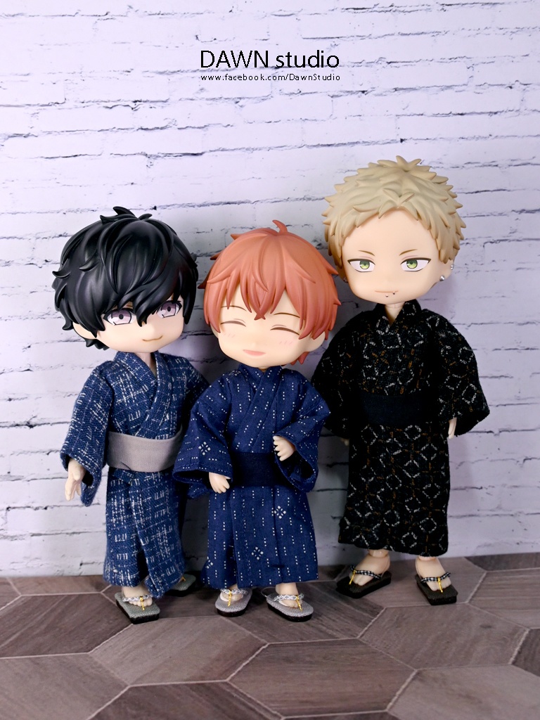 オビツ11 服 男子用着物