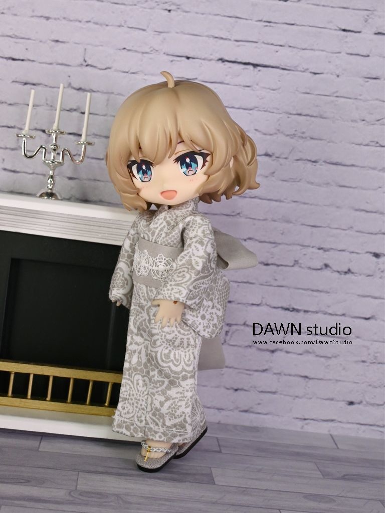 オビツ11 服 レース着物