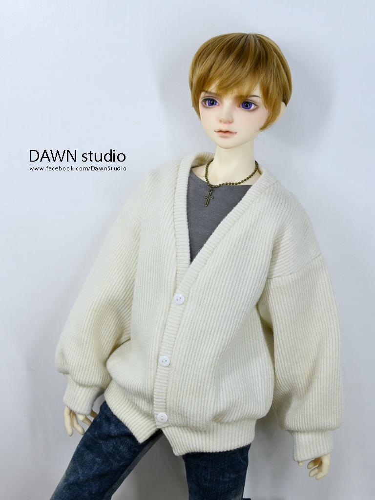 1/3 服 バルーンスリーブカーディガン