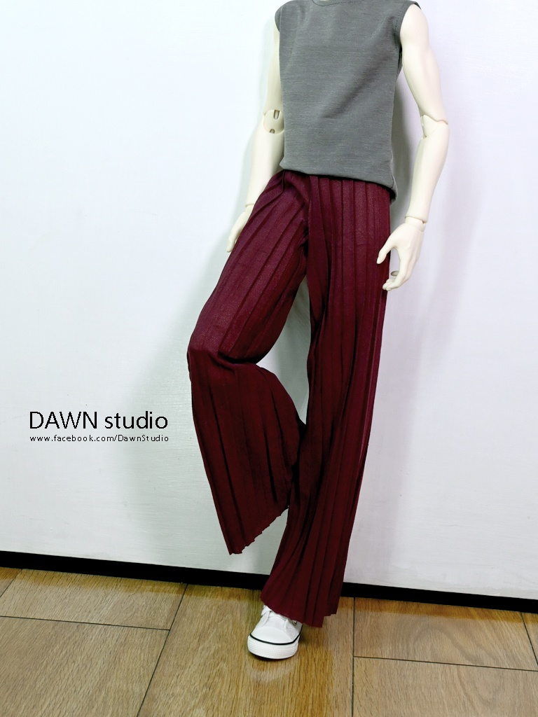 1/3 プリーツワイドパンツ (SD17/65-68cm)